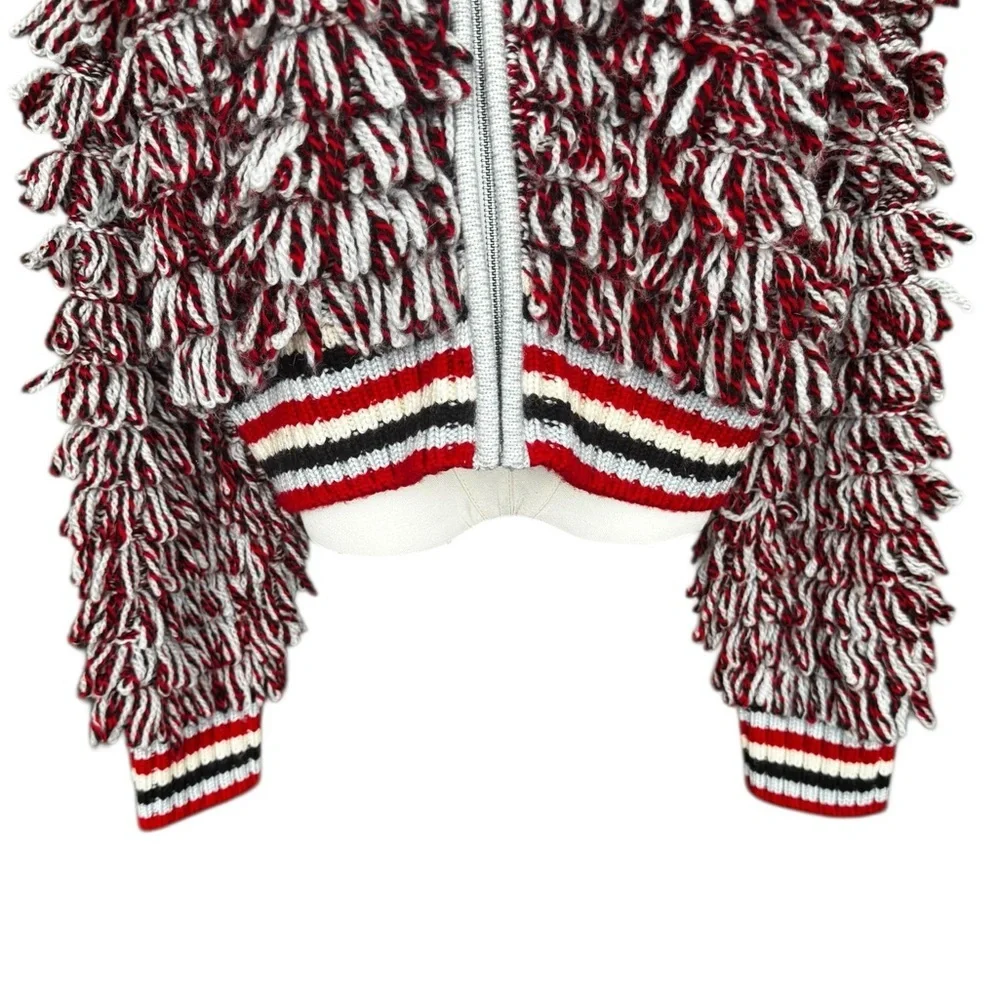 Perfect Moment x H&M BOUCLÉ-Knit Wool Cardigan Large